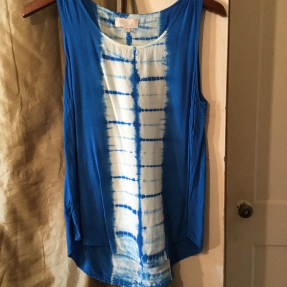 Olive & oak tie dye sleeveless